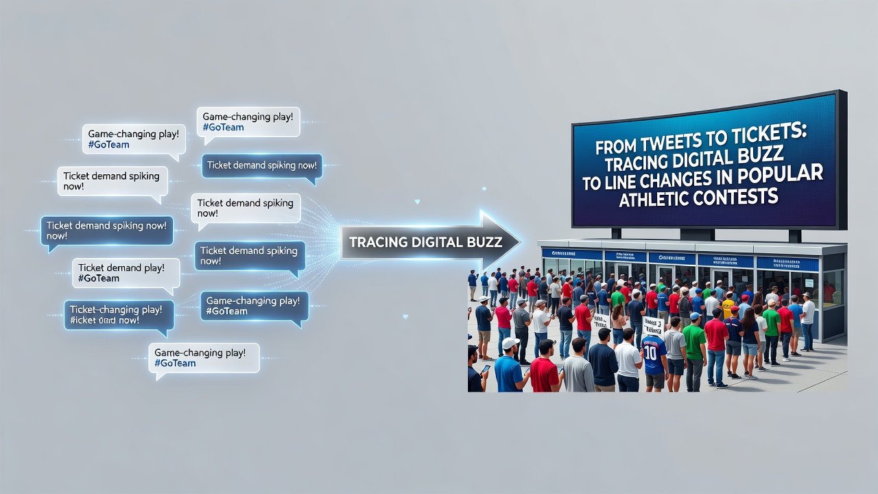 Analytics dashboard displaying social sentiment data alongside live betting line adjustments